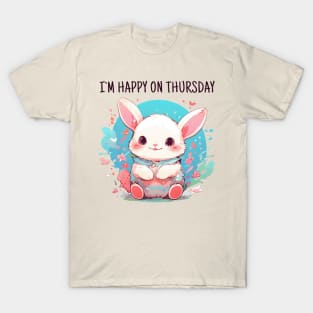 Happy thursday rabbit T-Shirt